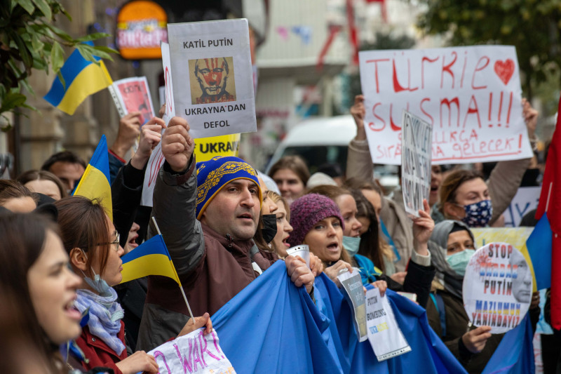 Proteste în întreaga lume împotriva Rusiei / Foto: Profimedia