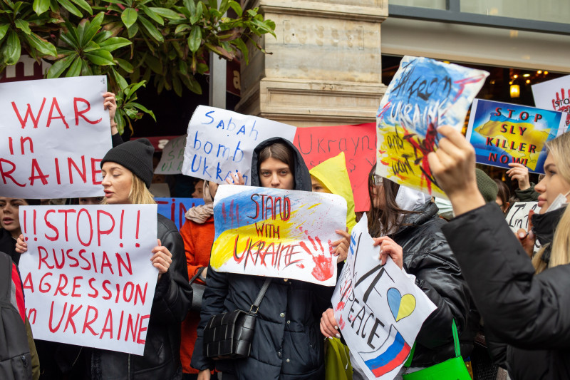Proteste în întreaga lume împotriva Rusiei / Foto: Profimedia
