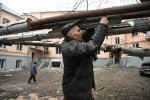 Imagine din Donețk, din 26 februarie / Foto: Profimedia