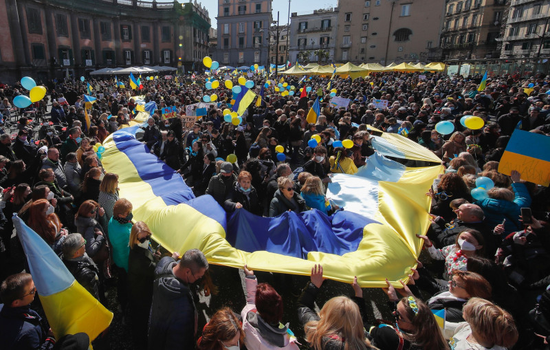 Proteste în întreaga lume împotriva Rusiei / Foto: Profimedia