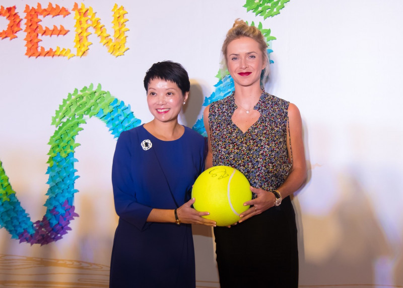 WTA Wuhan Open, Tennis Players Party, China - 22 Sep 2018