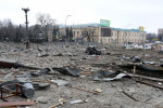 Russia Invading Ukraine: Shelling in central Kharkiv