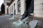 Consequences of shelling in central Kharkiv - 01 Mar 2022