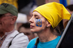 Rally for Ukraine at the White House draws thousands, Washington, United States - 06 Mar 2022