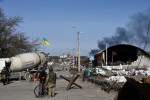 Urmările atacurilor rusești de lângă Kiev / Foto: Profimedia