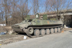 Russian Armored Vehicle Captured By Ukrainian Soldiers, Brovary, Kyiv, Ukraine - 10 Mar 2022