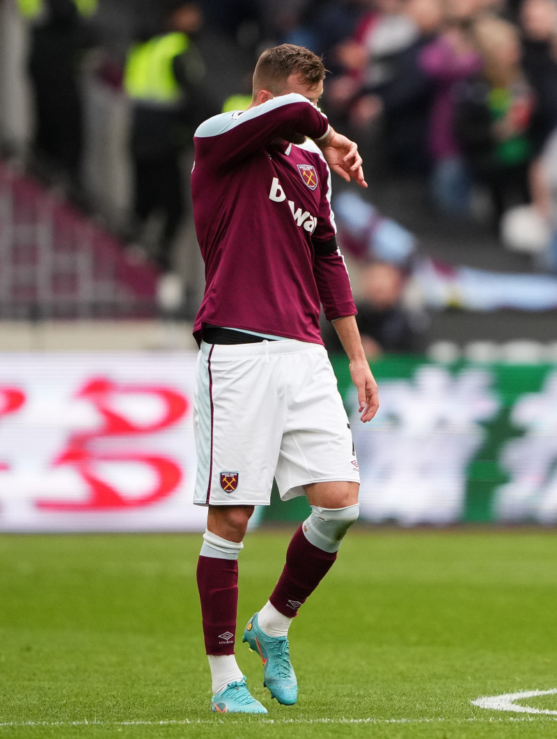 Andriy Yarmolenko, după golul marcat în West Ham - Aston Villa / Foto: Profimedia