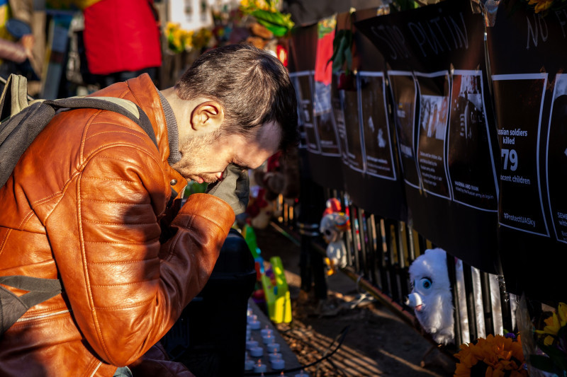 FOTO Moment în memoria victimelor războiului, la Casa Albă / Foto: Profimedia