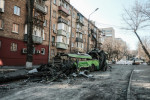 Russia shelling of Ukraine - 19 Mar 2022