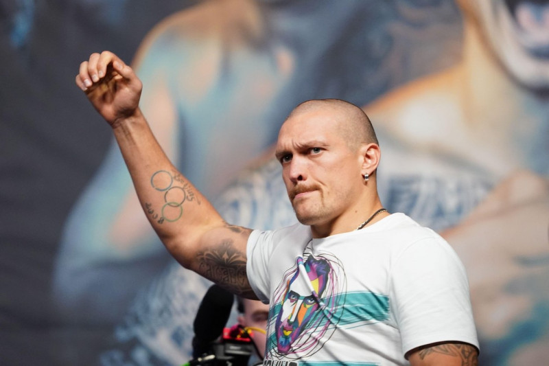 File photo dated 24-09-2021 of Oleksandr Usyk. World heavyweight champion Oleksandr Usyk insisted he has absolutely no fear after taking up arms in Kyiv to defend his native Ukraine against invading Russian forces. Issue date: Wednesday March 2, 2022.