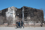 War in Mariupol, Ukraine - 21 Mar 2022