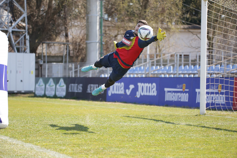 Antrenamentul echipei naționale de sâmbătă / Foto: FRF.ro
