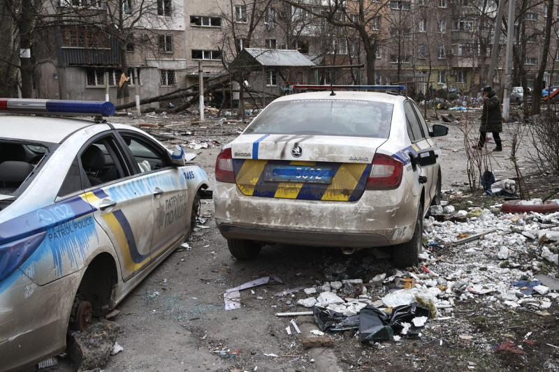 Situation in Ukrainian city of Mariupol