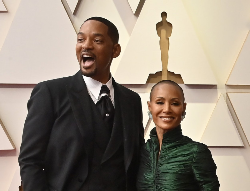 Will Smith and Jada Pinkett Smith Arrive for the 94th Academy Awards in Los Angeles