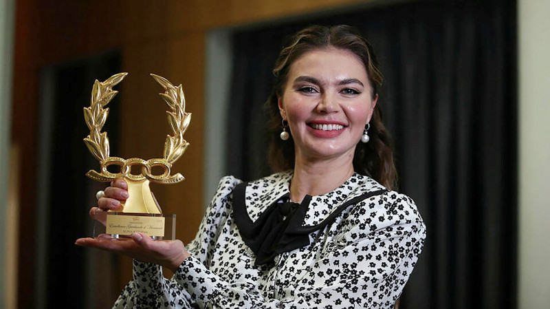 Alina Kabaeva Sport Movies &amp; TV Festival 2021 award