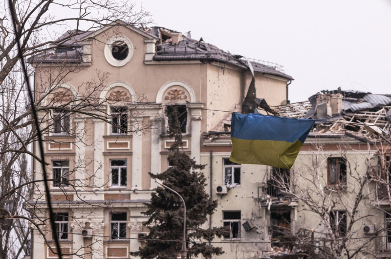 Situation in Ukrainian city of Mariupol