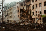 Ukraine Kharkov shelling aftermath