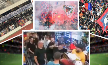 Bătaie de joc pe bani publici! Fanii CSA Steaua provoacă scandal după scandal, amenzile se achită din taxele românilor