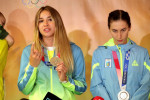 Last Tokyo 2020 Olympians at Boryspil Airport, Ukraine - 12 Aug 2021