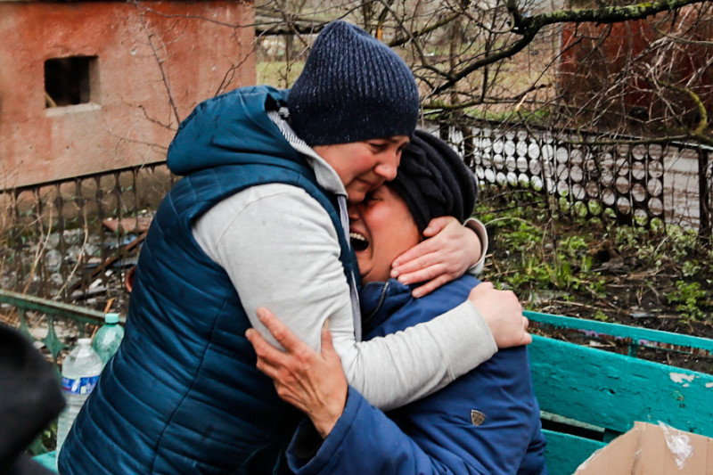 Russian War On Ukraine Borodyanka