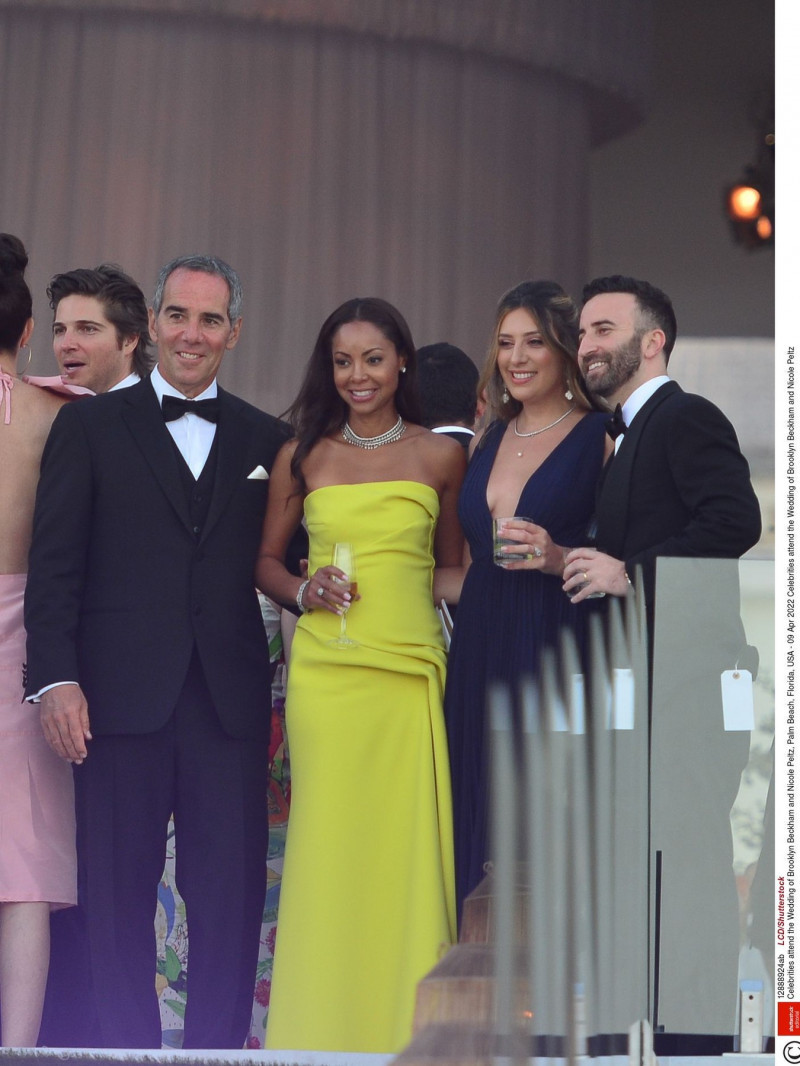 Celebrities attend the Wedding of Brooklyn Beckham and Nicole Peltz, Palm Beach, Florida, USA - 09 Apr 2022