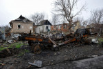 Russia-Ukraine war in Havronshchyna - 10 Apr 2022