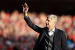 File photo dated 06-05-2018 of Arsenal manager Arsene Wenger salutes the fans after his final home game as manager during the Premier League match at the Emirates Stadium, London. Mikel Arteta is hopeful of bringing former Arsenal boss Arsene Wenger back