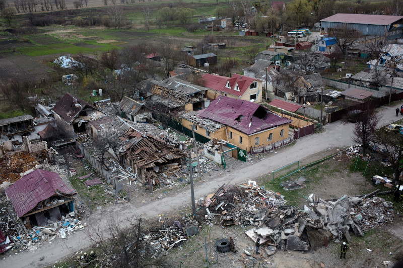 Borodianka, Ukraine Sustains Major Casualties And Destruction After Russian Assault