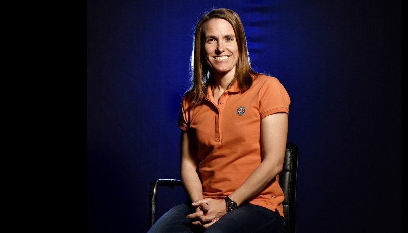 India: Profile Shoot Of Belgian Tennis Player Justine Henin