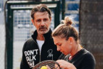 Simona Halep și Patrick Mouratoglou / Foto: Twitter@simonahalep