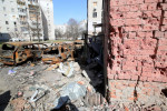 Chernihiv After Russian invasion, Ukraine - 15 Apr 2022