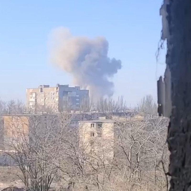 Soldier`s Month In Mariupol Documented In Shocking Footage