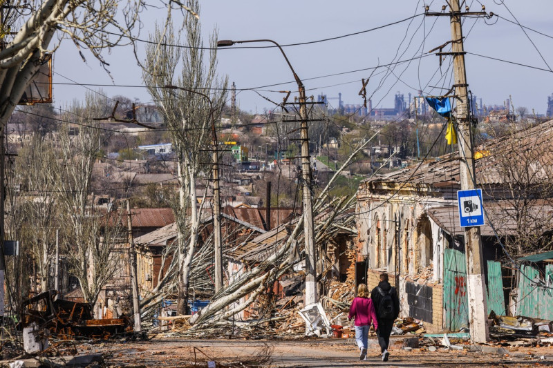 Ukrainian city of Mariupol