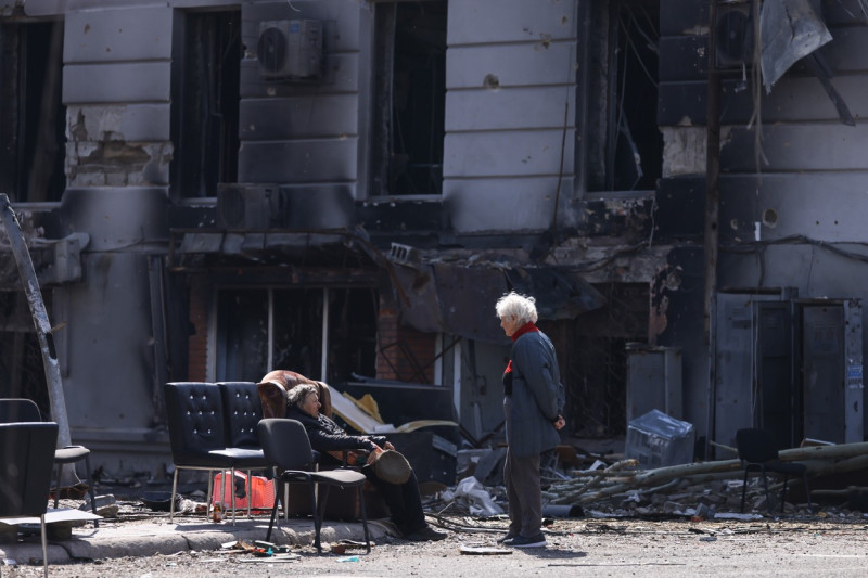 Ukrainian city of Mariupol