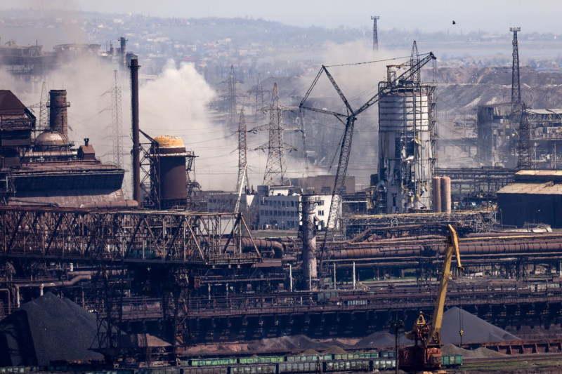 Ukrainian city of Mariupol