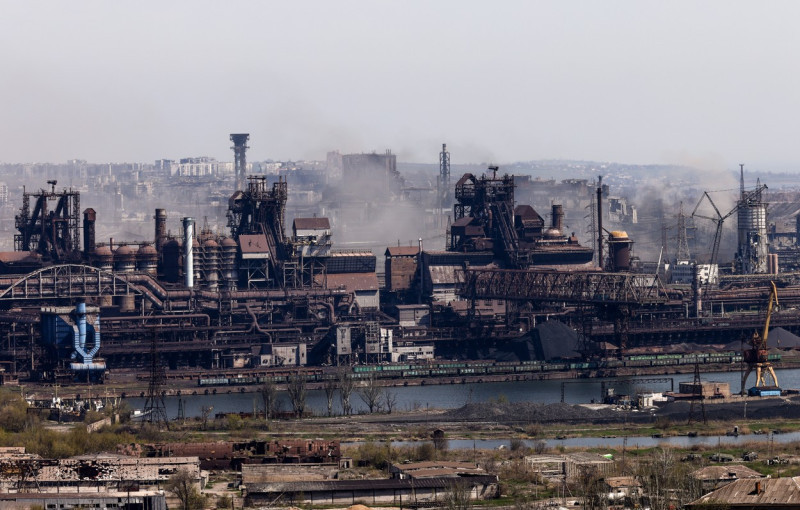 Ukrainian city of Mariupol