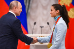 Veronika Stepanova și Vladimir Putin / Foto: Profimedia