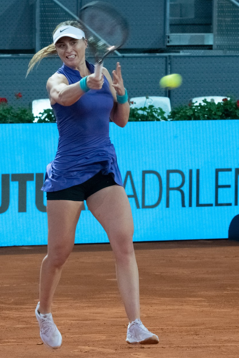 Paula Badosa debuts with a victory at the Mutua Madrid Open