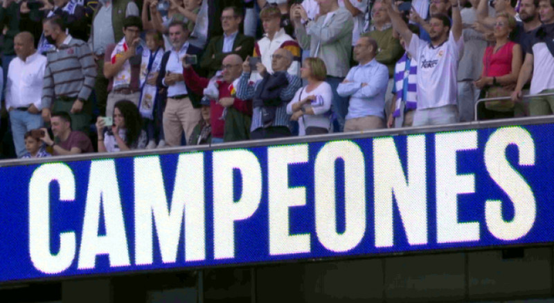 Real a câștigat titlul în Spania / Foto: Captură Digi Sport