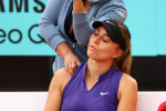 Paula Badosa, în meciul cu Simona Halep / Foto: Getty Images