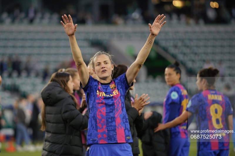 VfL Wolfsburg v FC Barcelona - UWCL - Volkswagen Arena, Wolfsburg, Lower Saxony, GERMANY - 30 Apr 2022