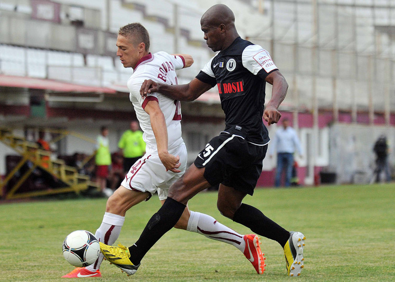 Anthony Nwakaeme, în tricoul lui U Cluj / Foto: Sport Pictures