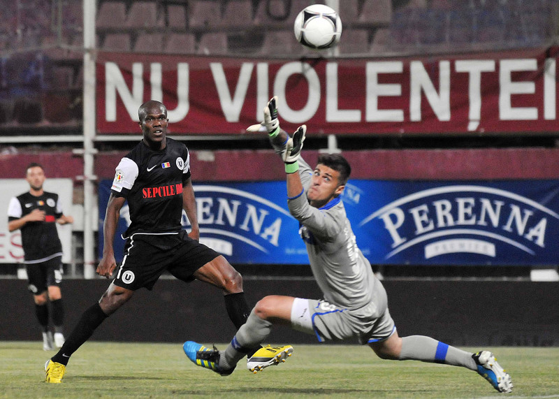 Anthony Nwakaeme, în tricoul lui U Cluj / Foto: Sport Pictures