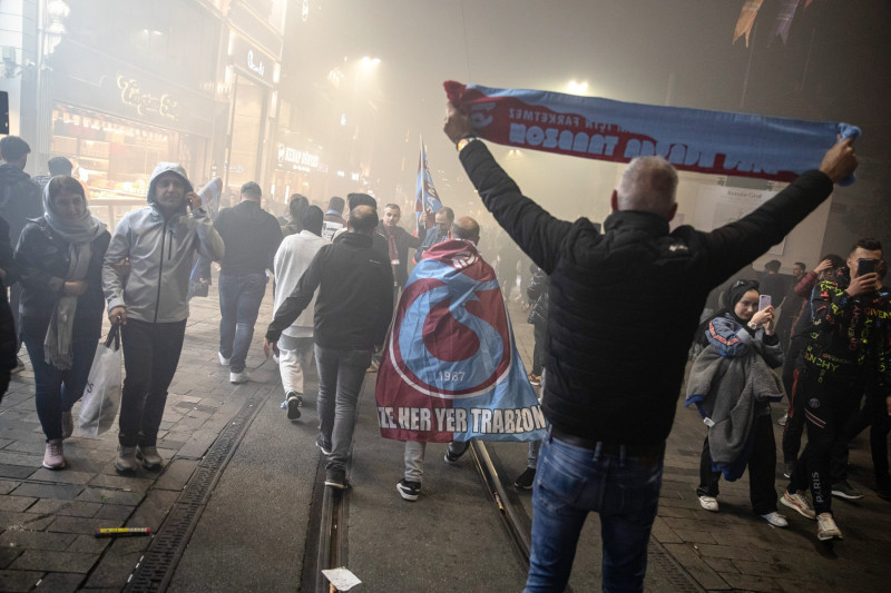 Trabzonspor won the championship in Istanbul, Turkey - 30 Apr 2022