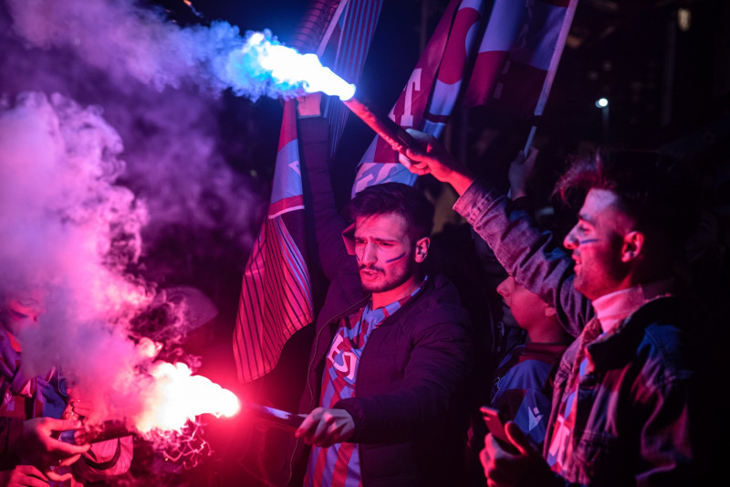 Trabzonspor won the championship in Istanbul, Turkey - 30 Apr 2022