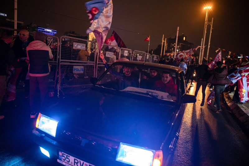 Trabzonspor won the championship in Istanbul, Turkey - 30 Apr 2022