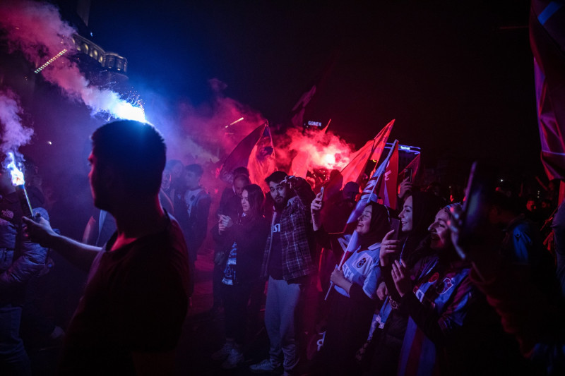 Trabzonspor won the championship in Istanbul, Turkey - 30 Apr 2022
