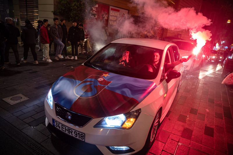 Trabzonspor won the championship in Istanbul, Turkey - 30 Apr 2022