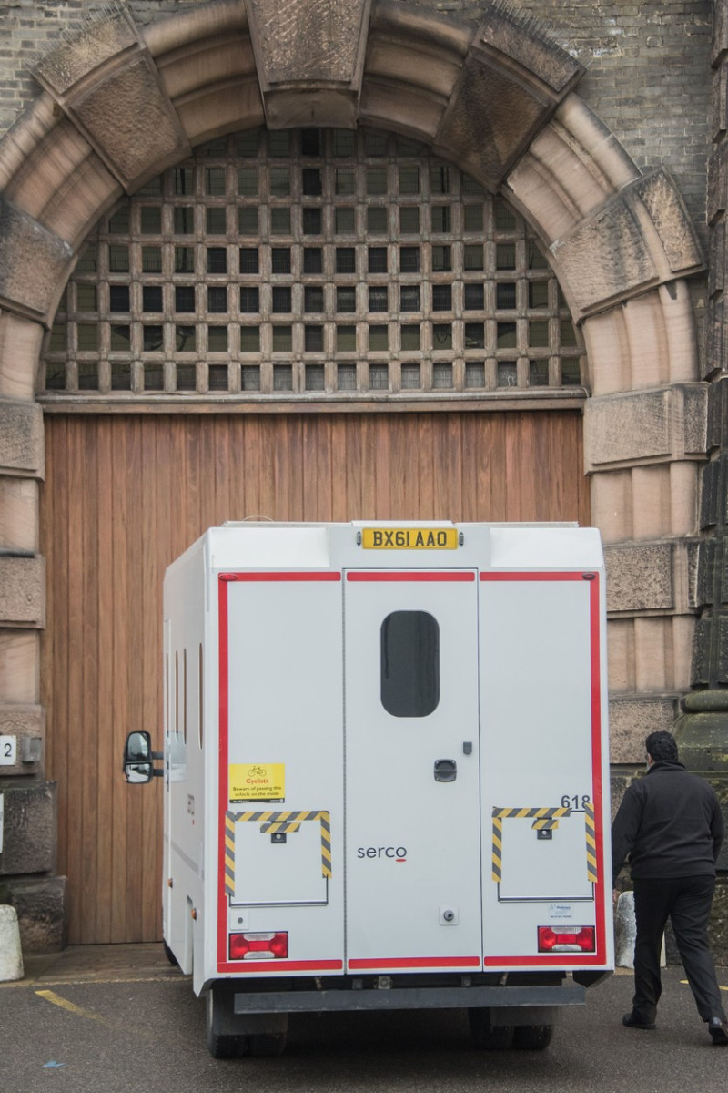 Prison Officers walk out, Wandsworth, London, UK - 15 Nov 2016