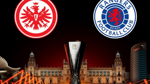 Europa League | Eintracht Frankfurt - Rangers 0-0. Finala se joacă la Sevilla. Ianis Hagi, nerefăcut, nu e în lotul scoțienilor